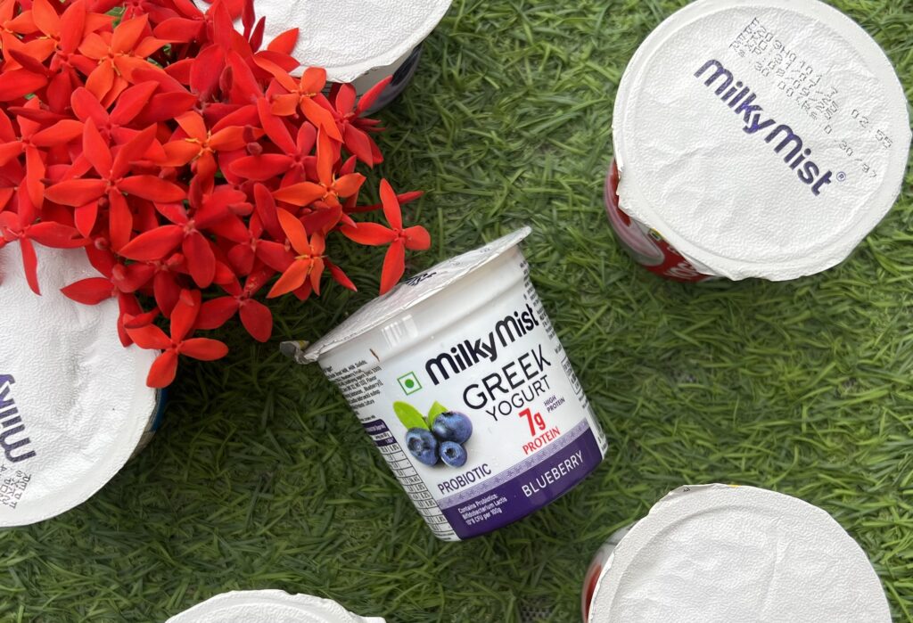 Milky Mist Yogurt: Six Flavours of Creamy, Guilt-Free Indulgence - Greek Blueberry - TheMemoryBites