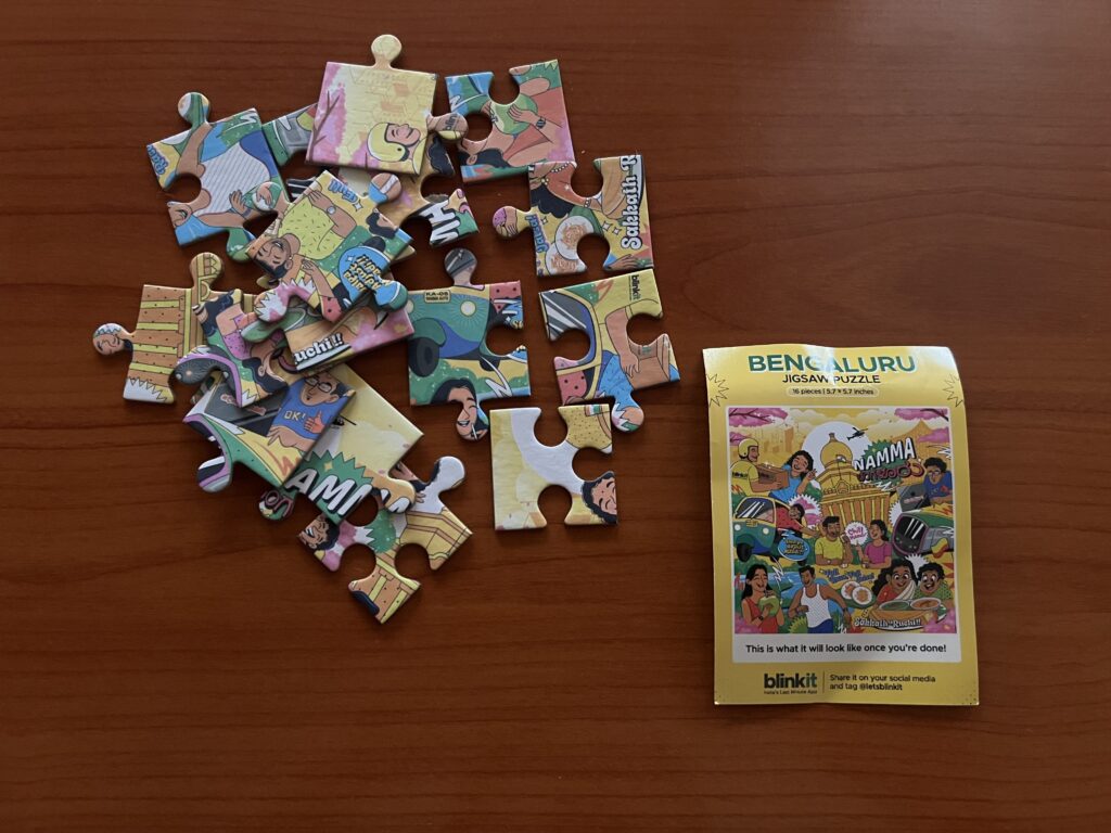 A Blinkit Surprise That Pieced Together My Emotions🧩 - TheMemoryBites