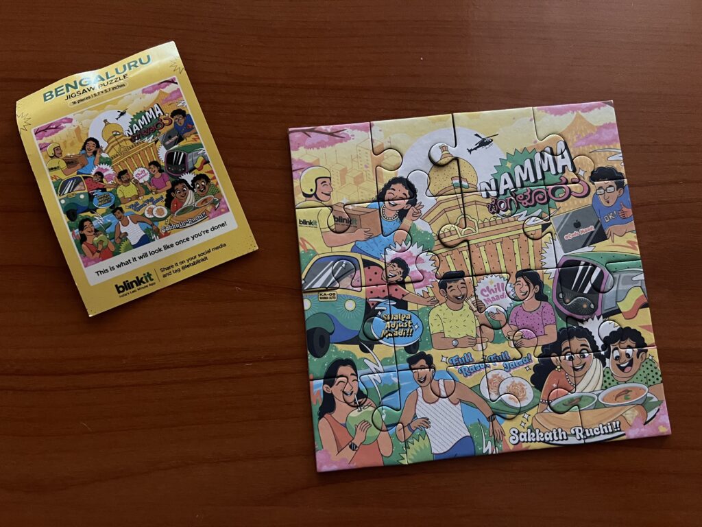 A Blinkit Surprise That Pieced Together My Emotions🧩 - TheMemoryBites