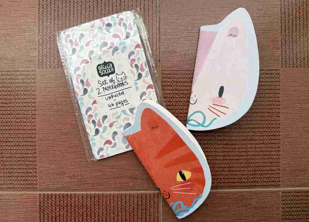 New Month, New Goals: Alicia Souza Box #2 Unboxed - TheMemoryBites - Notebook