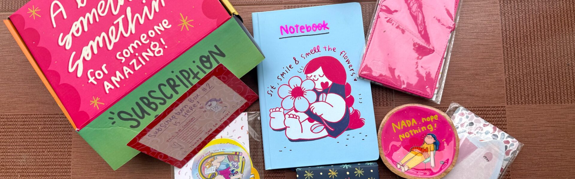 New Month, New Goals: Alicia Souza Box #2 Unboxed - TheMemoryBites - Stationary