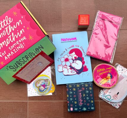 New Month, New Goals: Alicia Souza Box #2 Unboxed - TheMemoryBites - Stationary